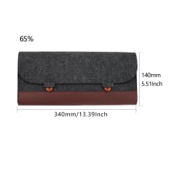 PU Felt keyboard carrying case bag for planck 40% 60% 80% 100% gh60 xd64 tada68 87 tkl 104 Ansi bm60 bm65 bm68 poker Made68 EV63
