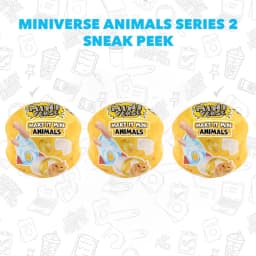 New MGA Miniverse Make It Mini Animals 2 Series Blind Box Cute Mystery Box Play House Toy Decor Collection Kid Birthday Gifts