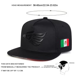 Unisex Eagle Head Embroidery Hip-hop Hats Spring and Autumn Outdoor Adjustable Casual Baseball Caps Sunscreen Hat