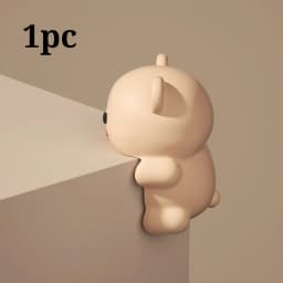 Cartoon Corner Protector Anti-Collision Edge Guard Silicone Cover for Baby Kids Furniture Table Window Dinosaur Rabbit Bear