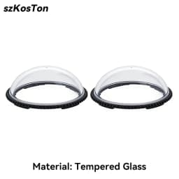 Lens Protector Cap for Insta360 X4 Air Premium Glass Lens Guards Scratch Proof Tempered Glass Camera Accessories