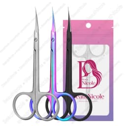 1Pcs Russian Cuticle Scissors Nipper Dead Skin Scissors Stainless Steel Manicure Tools Portable Exfoliating Nail Trimmer Clipper
