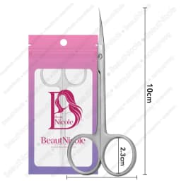 1Pcs Russian Cuticle Scissors Nipper Dead Skin Scissors Stainless Steel Manicure Tools Portable Exfoliating Nail Trimmer Clipper