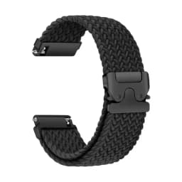 22mm 20mm Braided Nylon Loop Strap for Redmi Watch 5 Active/Lite Parachute Buckle Comfortable Band for Amazfit Active 3-2 Bip 6-