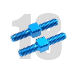 Metal Turnbuckle Set 3x18 23 32 42 106mm Adjustable Toe Link Rod for 1/10 Tamiya RC Compatible with Models 53942 58362 58363