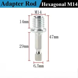 M10/M14 38/50mm Thread Diamond Beveling Chamfer Bit Cone Punching Expanding Drill Bit Grinding Wheel Carve Polishing