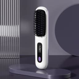New Cross Border Wireless Straightening Comb, Negative Ion Straightening Comb, Wireless Straight Roll Portable Straightening Cur