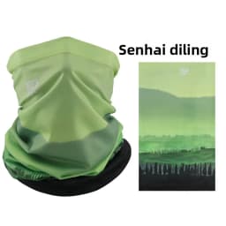 Sun Protection Face Mask, Cycling Sun Protection Neck Gaiter, Unisex Fishing Ice Silk Magic Headscarf, Summer Thin Neck Scarf