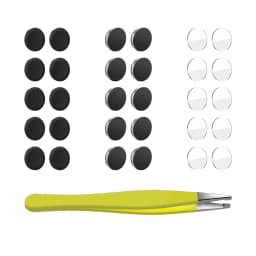 HIBloks LED Anti Glare Stickers Set For Ray-Ban Meta Gen 2 Wayfarer/Skyler/Headliner/Oakley Meta HSTN Smart Glasses Accessories