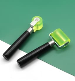 3/5cm Width Rubber Seam Roller for Wallpaper Car Sound Deadener Application Sticky Mural Pressure Rolling Wheel