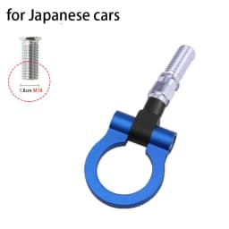Colors Universal Racing Tow Hook Front Rear Car Trailer Hook Car Traction Hook M16 for European Cars M18 for Japanese Cars