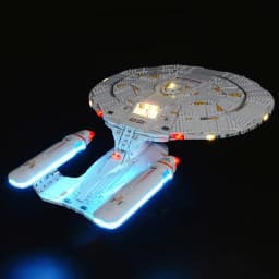 LED Light For Lego 10356 Icons Star Trek: U.S.S. Enterprise NCC-1701-D Decorative Lamp With Battery Box
