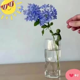 Human Shaped Plant Support Stand, Colorful Plastic Vine Fixing Holder, Reusable Indoor Potted Plant Climbing Shaping Decor Frame