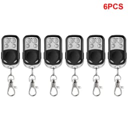 4Button 433MHz Universal Metal Push Button Remote Control Transmitter ABCD / Lock Unlock 4 Buttons Garage Door Opener Remote