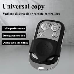4Button 433MHz Universal Metal Push Button Remote Control Transmitter ABCD / Lock Unlock 4 Buttons Garage Door Opener Remote