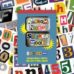 28 Sheets 1000+ Pcs Colorful Letter Collage Stickers, Self Adhesive Big Alphabet Stickers, You Can Freely Combine Words