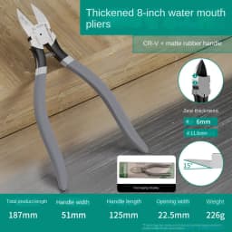 Baolian Industrial Grade Special Sharp Side Mouth Pliers,High Hardness Electrician Small Diagonal Pliers,Electrician Manual Tool