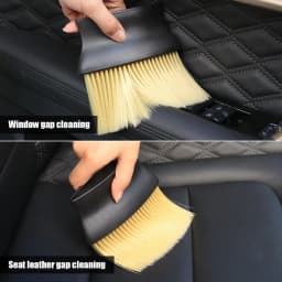 Car Interior Sweeping Dust Soft Brush Car Wash Tool Artifact Car Interior Gap Dust Brush Air Outlet Cleaning Brush