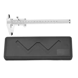 0-150mm 0-6 Inch Vernier Caliper High Accuracy Stainless Steel Plastic Gauge Measuring Tool Inside Outside Depth Micrometer