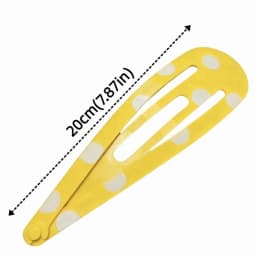 Cute Polka Dot Extra-large Hair Clips 20cm INS Hoodies BB Clip Creative Kawaii Funny Hair Grip Daily Wearing