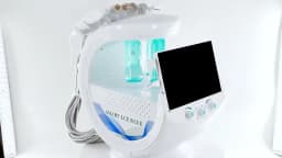 Hydrofacial 7 In 1 Professional Portable Dermabrasion Smart Ice Blue Facial Treatment Machine Latest Skin Rejuvenation Device.