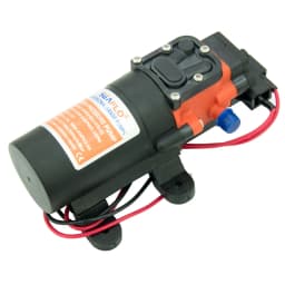 12V Self-Priming Diaphragm Water Pressure Pump 70 PSI 1.1 GPM for Boat RV Caravan Fresh Water System