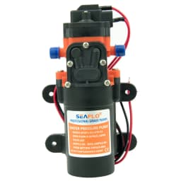 12V Self-Priming Diaphragm Water Pressure Pump 70 PSI 1.1 GPM for Boat RV Caravan Fresh Water System