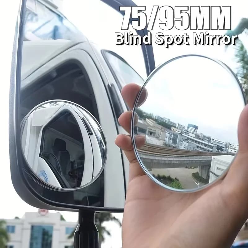 3R High-definition Car Mounted Thin Convex Wide-angle Blind Spot Mirror Large Field of View Reversing Assist Mirror