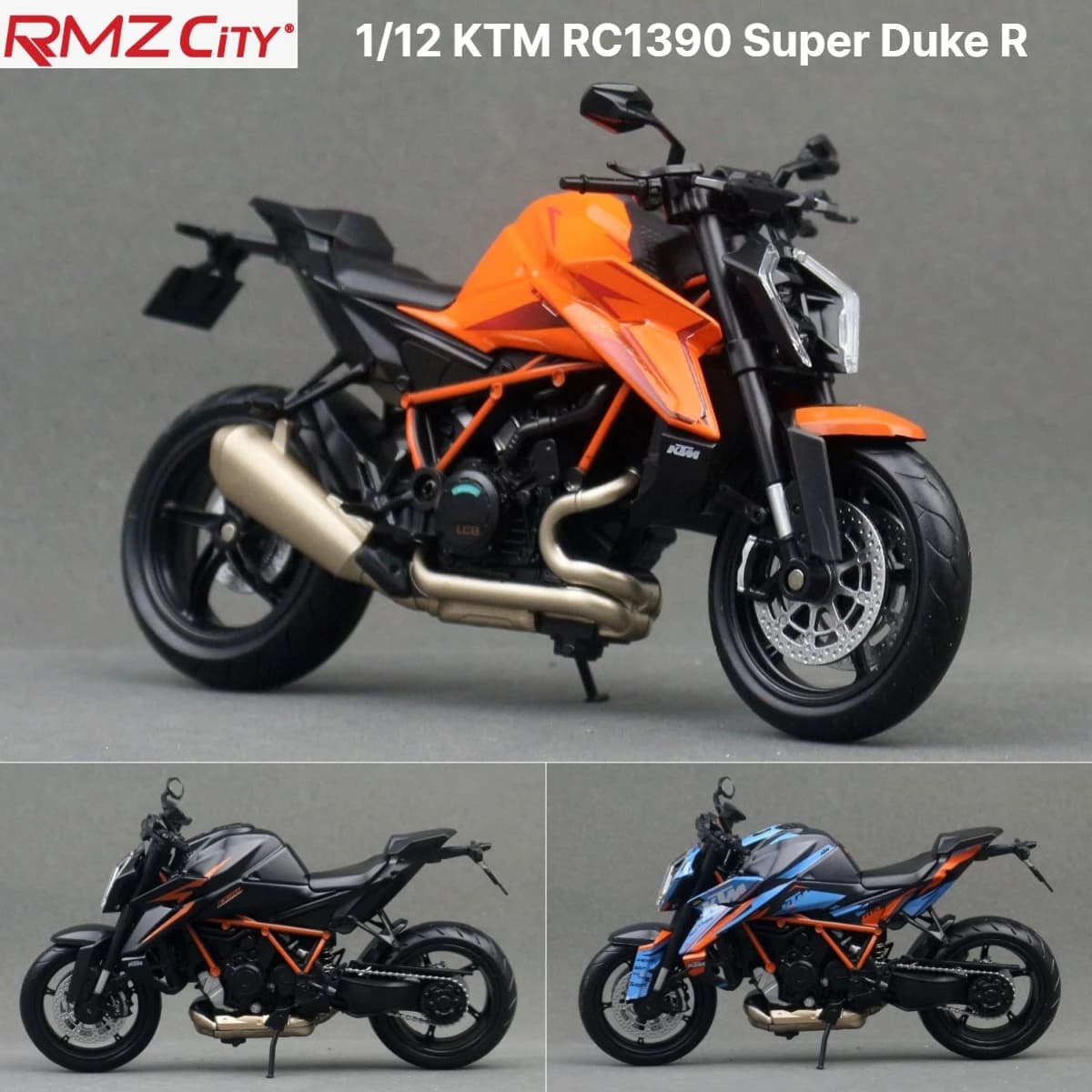 1:12 KTM 1390 Super Duke R Toy Motorcycle RMZ City Diecast Model 1:12 Sport Racing Miniature Collection Gift For Kid Children