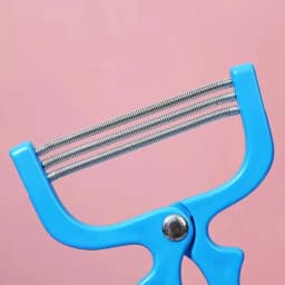 Smooth Skin Facial Hair Removal Device - Elastic Lip and Eyebrow Hair Removal Device, Handheld Facial Hair Removal Device, Gentl