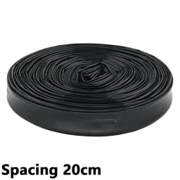 50/100m Drip Tape 16mm PE Tubing Spacing 10-40cm for Garden Greenhouse Watering Farm Agricultural Irrigation Soaker Hose Dripper