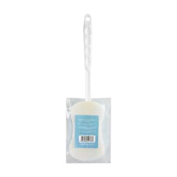 Long Handle Body Massage Sponge Back Scrubber Shower Brush for Exfoliating and Cleaning Hard to Reach Areas Blue