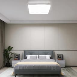 Square LED Ceiling Light,48W 5400LM LED Ceiling Lamp,Cold White Light 6500K Ceiling Light For Living Room,Bedroom