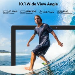 XGODY N01 10.1 Inch 8GB+64GB Android 15 Tablet With Keyboard and Case 2MP+8MP Camera 6000mah High-Performance Tablet Penta-Core