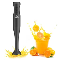 SUPERLEX 350W Stick Blender Electric Immersion Hand Blender, 2 Speed Control Stainless Steel Blending Shaft, Detachable Design for Soups, Smoothies, Sauces and Homemade Baby Food
