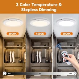 Ceiling Light Motion Sensor LED Type-C Rechargeable Magnetic Lamp Wireless Wall Lamp Remote LED Night Light Wardrobe Bedroom