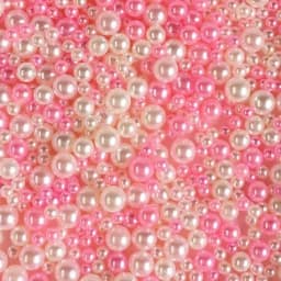 3/4/5mm Mixed ABS Round Imitation Pearls Loose Beads No Hole for DIY Garment Clothing Shoes Beads Accessories Supplies 10g