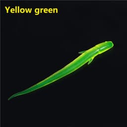 3pcs/lot Bionic Small Fish Silicone Soft Fishing Lure 11cm 3g Artificial Loach Bait Fake Bait Swimbait Jig Wobbler Fishing Lures
