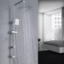 Bathroom Shower Faucet Set Shower System Set Hot Cold Showers Mixer Rainfall Shower Bathroom Accessories
