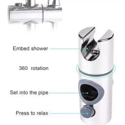 Bathroom Shower Faucet Set Shower System Set Hot Cold Showers Mixer Rainfall Shower Bathroom Accessories