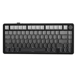 ATTACK SHARK X85 Wireless Mechanical Gaming Keyboard,TKL 82 Keys,Gasket Structure,Knob,RGB Hot Swappable Custom Keyboard