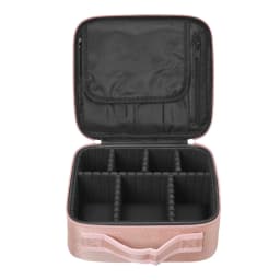 Voltsify Portable Waterproof Travel Makeup Bag with Dividers