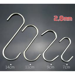 1/5/10/20Pcs Stainless Steel S Shaped Hook Kitchen Bathroom Clothing S-shaped Hanger Hooks Multifunctional Metal Hanging Hook