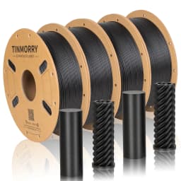 TINMORRY 2/4/10 pack PETG-CF/ PETG-ECO/ PLA/ TPU 3D Printing Filament for FDM 3D Printers, 1.75mm, 1 KG 1 Spool