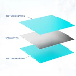 Build Plate For Snapmaker U1 Upgrade Accessories Build Plate Smooth PEI Steel Plate Super Adhension Heat Bed For Snapmaker U1