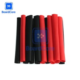 150Pcs Red & Black Heat Shrink Tube Heat Thermoresistant Insulation Tubing 2:1 for Electrical Wire/Cable DIY Repair