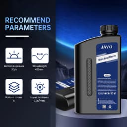 JAYO 5KG&10KG 3D Printer Standard Resin 405nm UV Resin For LCD 3D Printer Material For Printing Easy to Print Good Precision