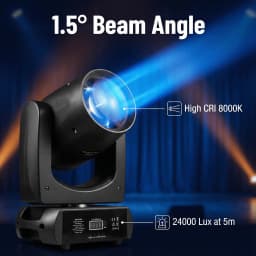 4Pcs/Lot LED Beam Spot 200W Moving Head Light11colors +14gobos With DMX 512 Controller For Projector Dj Disco Stage Lighting