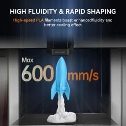 JAYO High Speed PLA matte 3D Filament 1.75mm PLA 3D Printer Filament 5Rolls/set Neatly Wound Matte Effect 3D Printing Materials