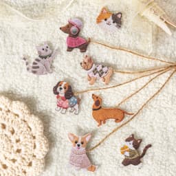 Cute Cartoon Animal Cat Dog Stickers Kawaii Junk Journal Scrapbooking Hobby Handicraft Supplies Cutting Die Sticker Stationery
